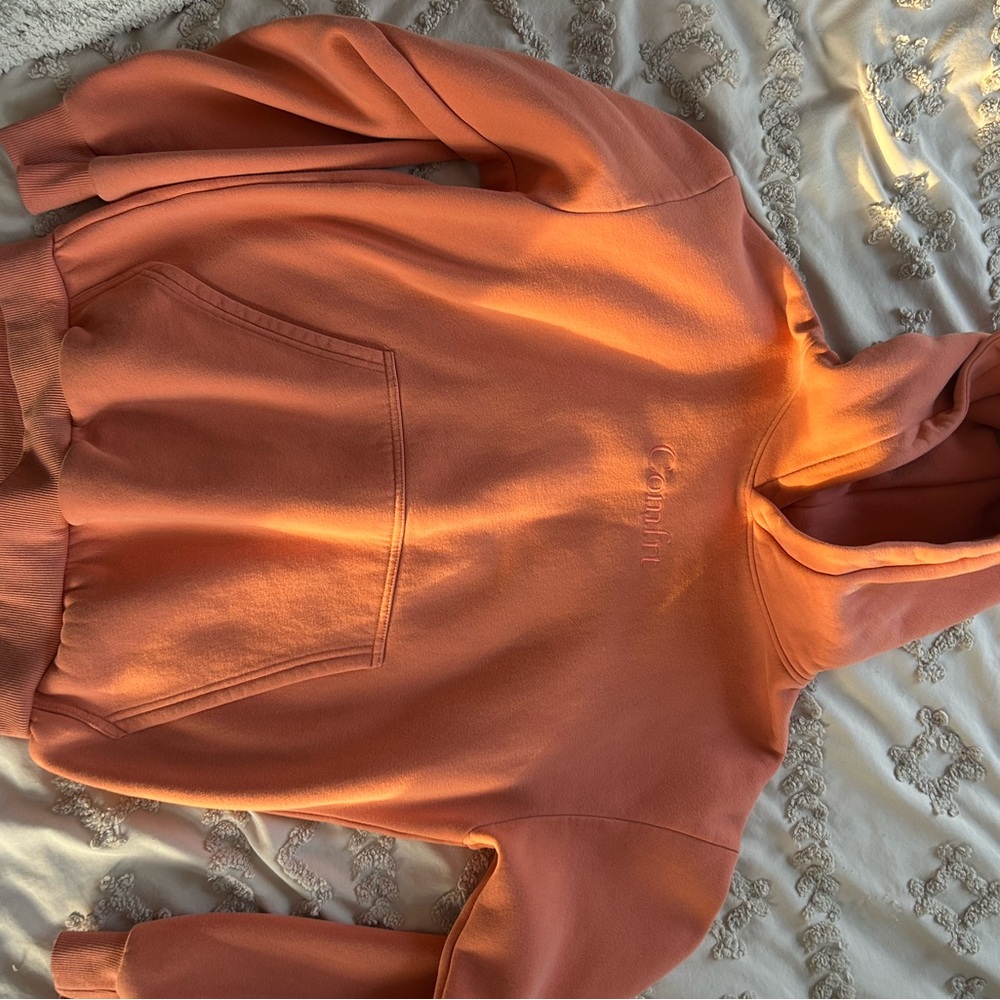 Women's Orange Comfrt Hoodie